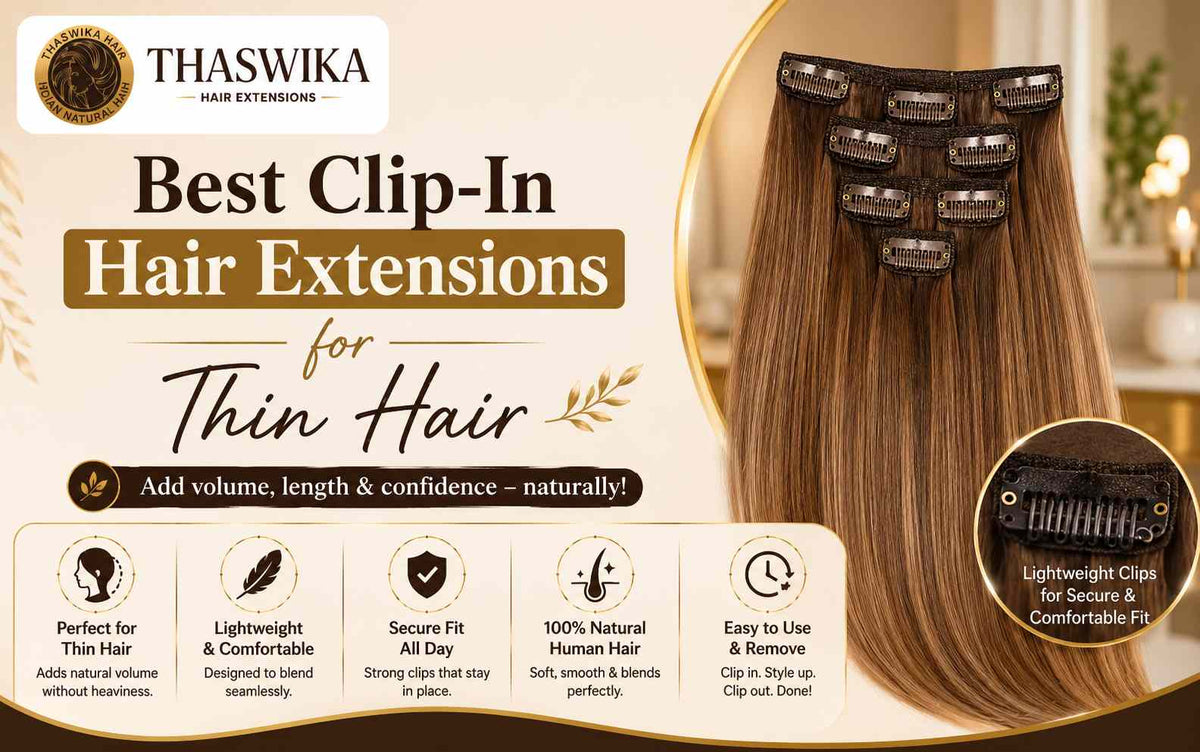 Best Clip-In Hair Extensions for Thin Hair 
