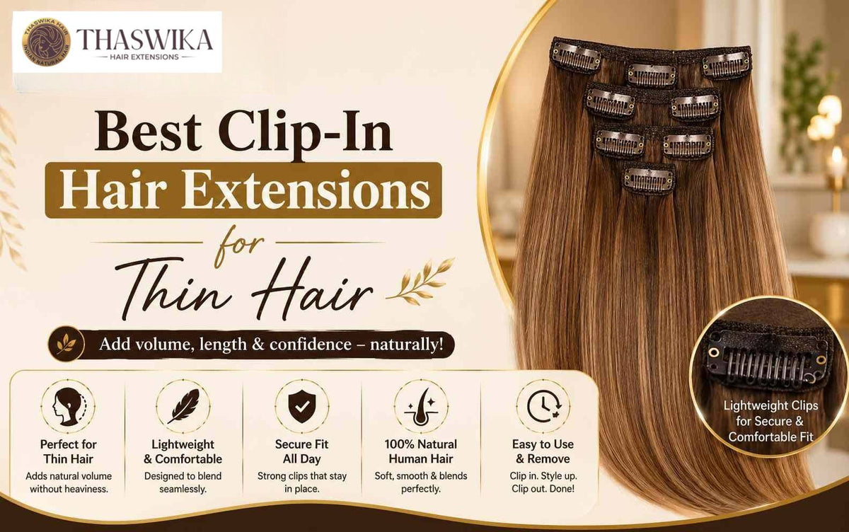 Best Clip-In Hair Extensions for Thin Hair