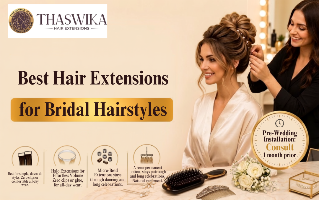 Best Hair Extensions for Bridal Hairstyles