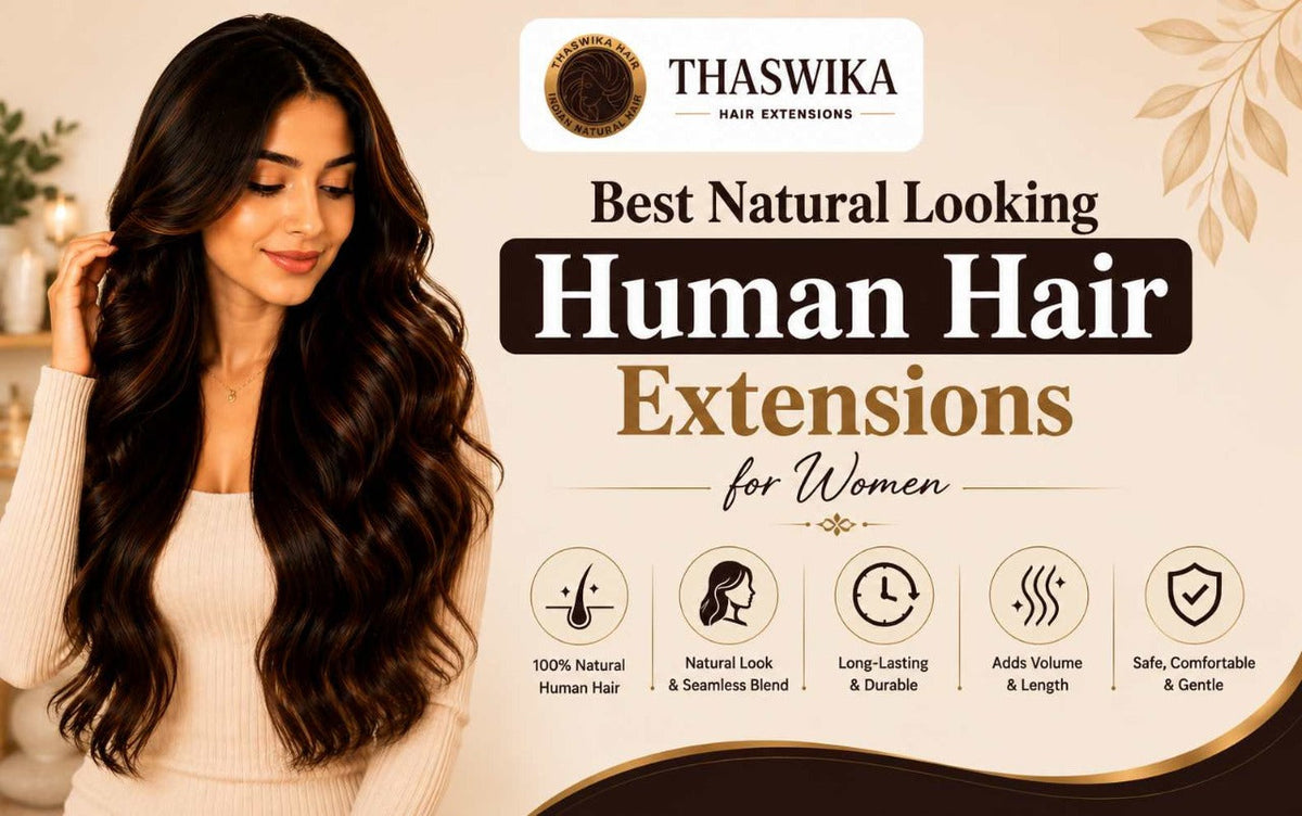 Best Natural Looking Human Hair Extensions for Women