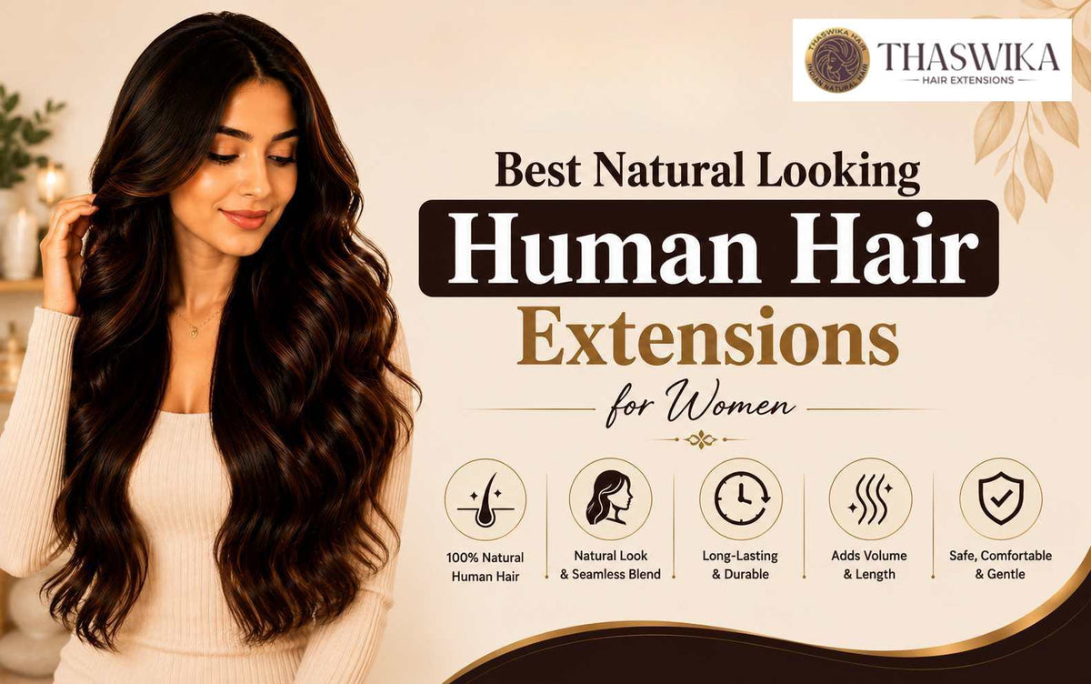 Best Natural Looking Human Hair Extensions for Women