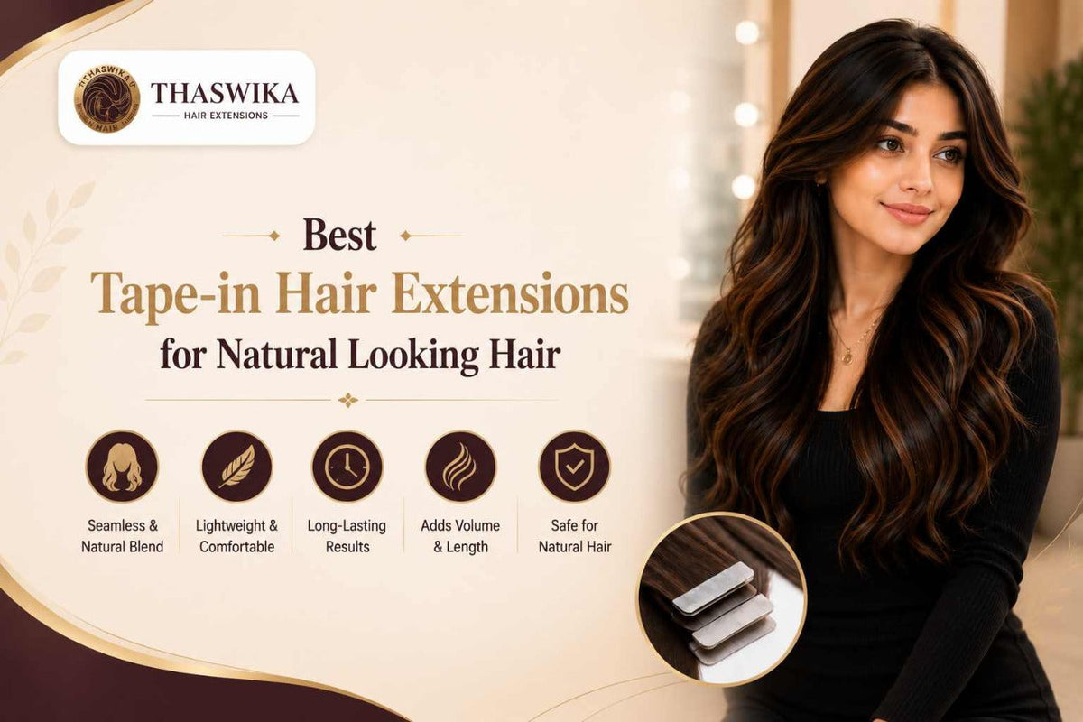 Best Tape-in Hair Extensions for Natural Looking Hair
