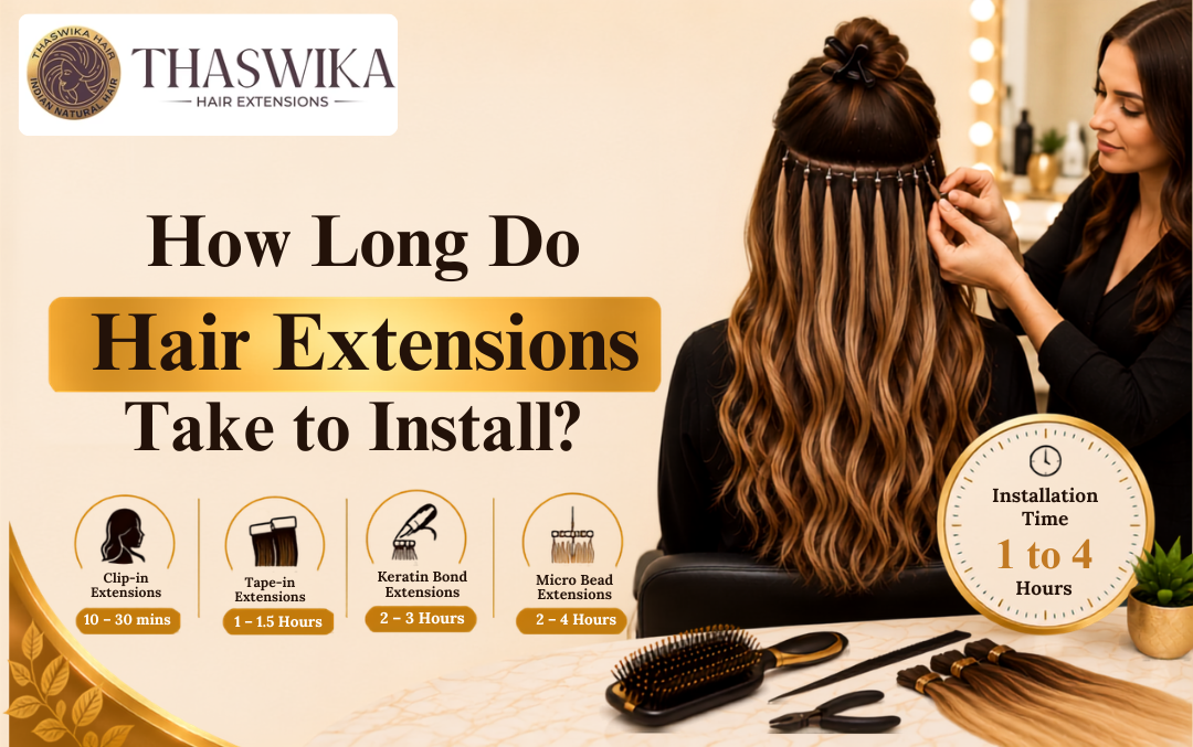 How Long Do Hair Extensions Take to Install?