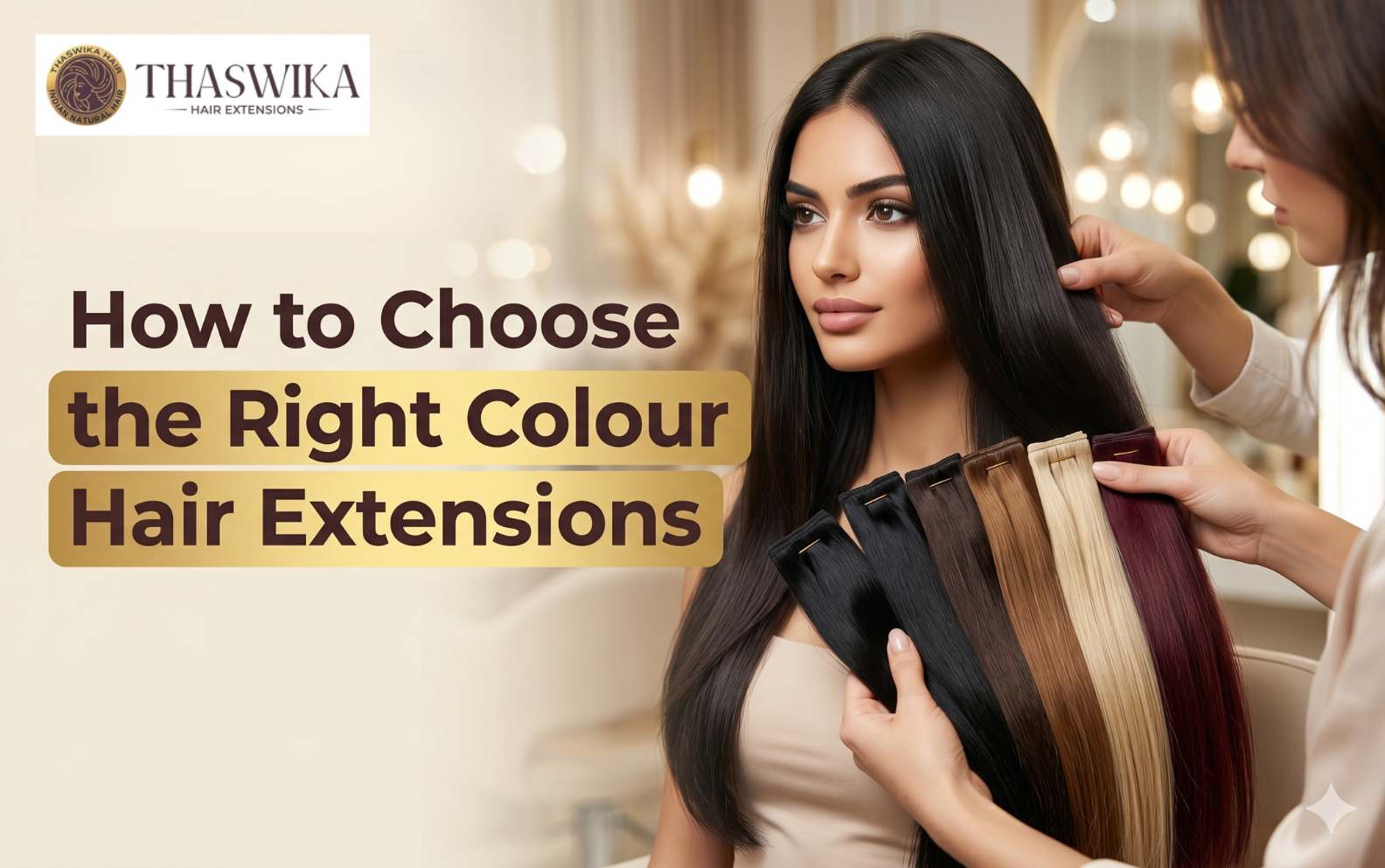 Right Colour Hair Extensions