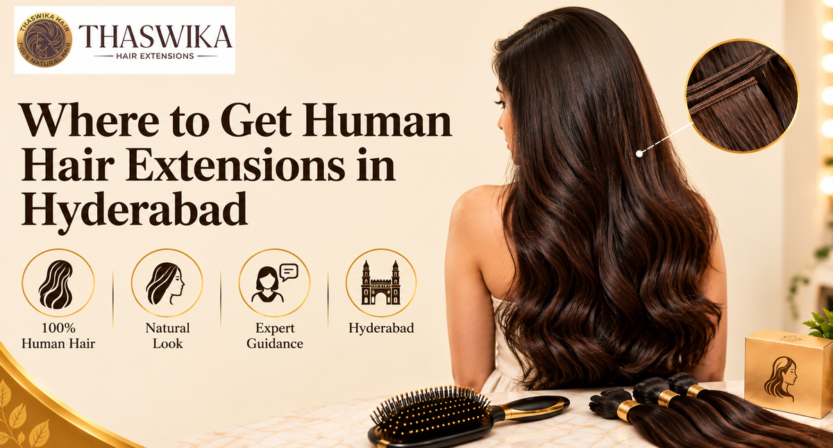 Where to Get Human Hair Extensions in Hyderabad