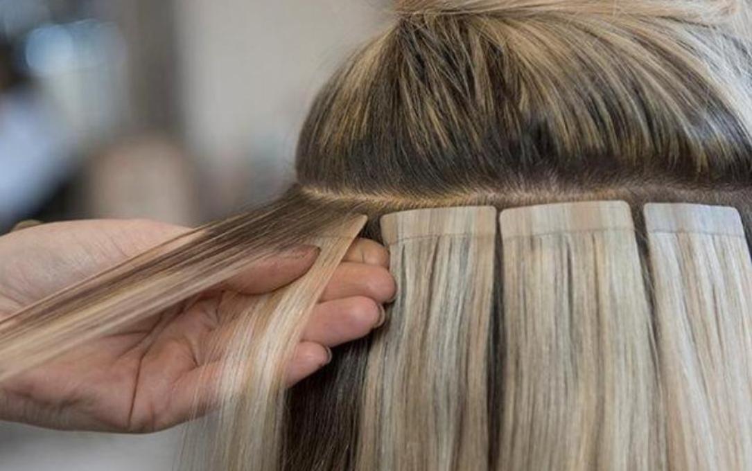 Seamless Tape-In Human Hair Extensions