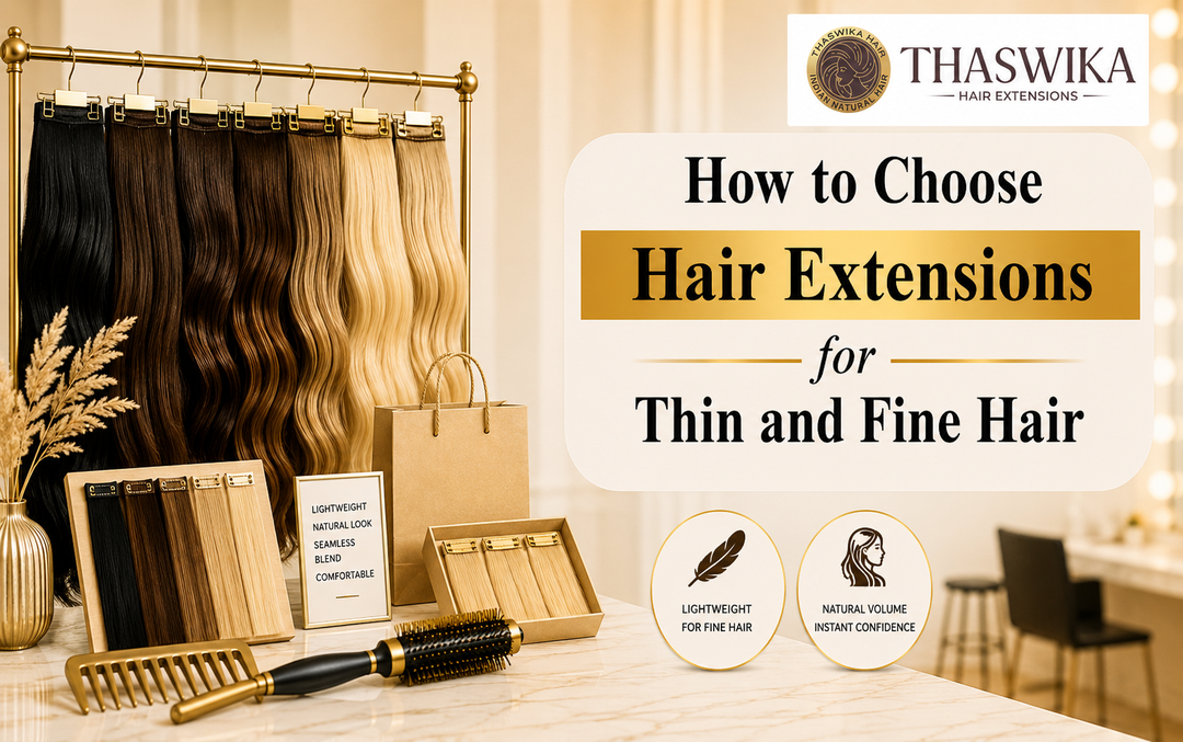 How to Choose Hair Extensions for Thin and Fine Hair