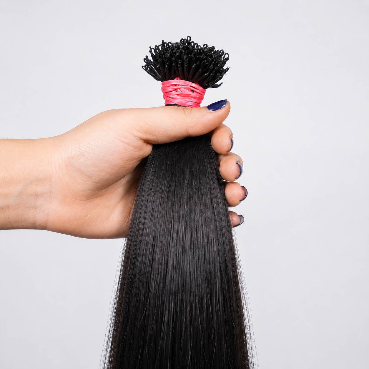 6D Feather Natural Straight Hair Extensions | 100% Human Hair