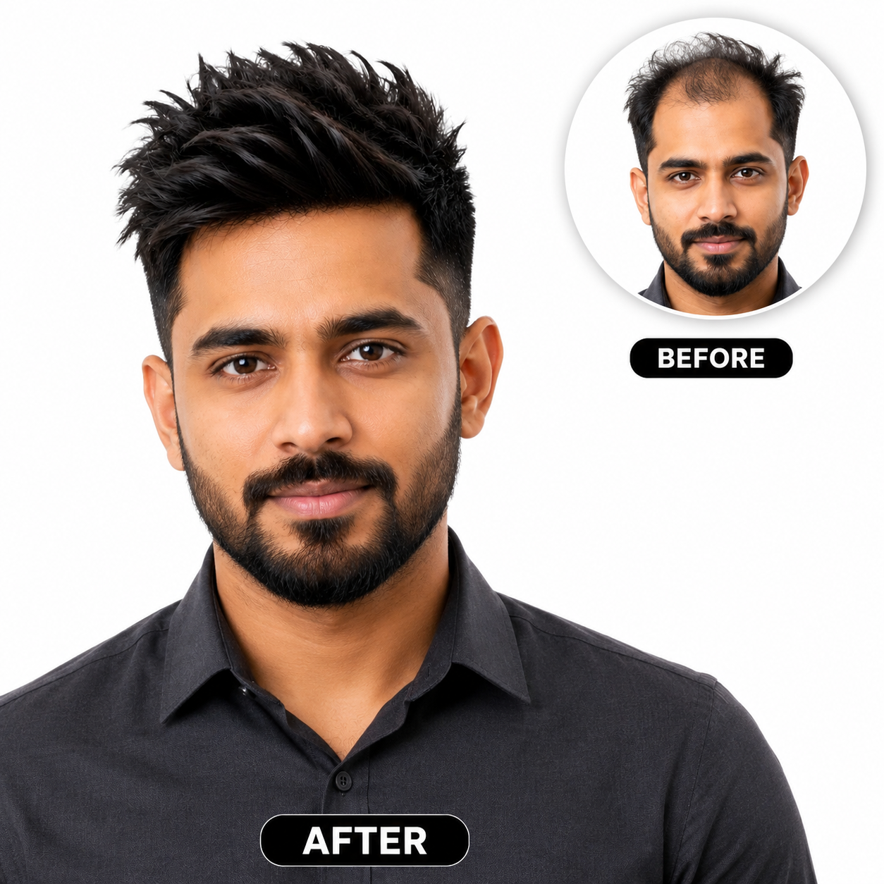 Premium Australian Men’s Hair Patch – Natural Look, Maximum Confidence