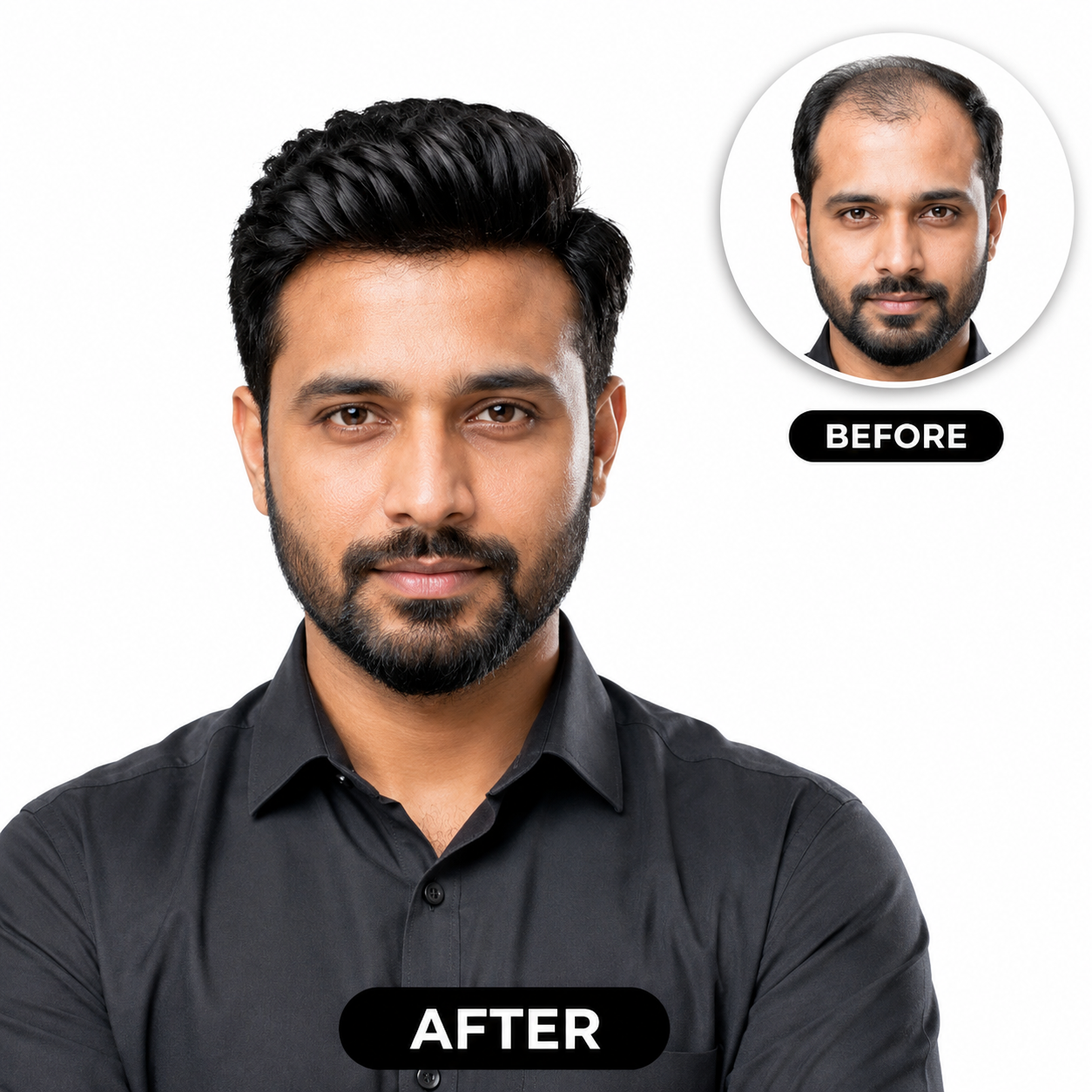 Men Patch Mirage | Premium Hair Patch for Men