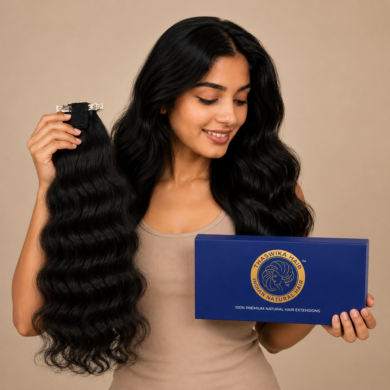 Premium Flat Clip Body Wave Hair Extensions